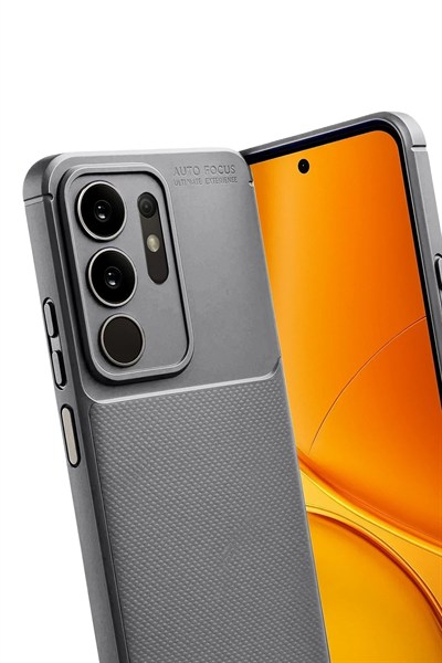 Mey İthalat®  Vivo Y29 4G Auto Focus Karbon Kapak - Gri