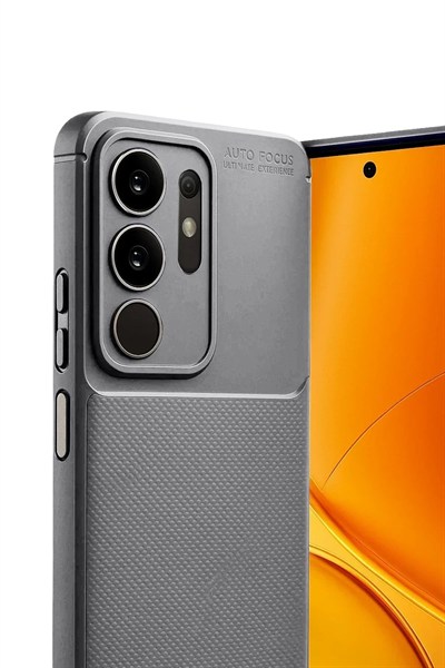 Mey İthalat®  Vivo Y29 4G Auto Focus Karbon Kapak - Gri