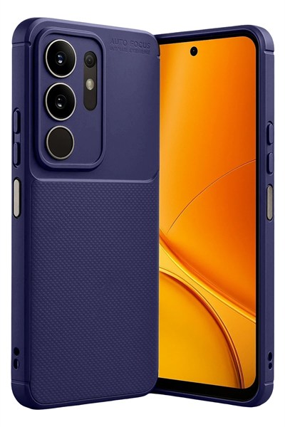 Mey İthalat®  Vivo Y29 4G Auto Focus Karbon Kapak - Lacivert