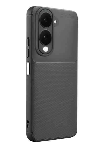 Mey İthalat®  Vivo Y29S Auto Focus Karbon Kapak - Gri
