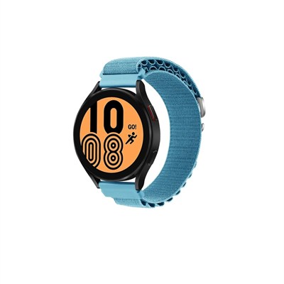 Mey İthalat®  Watch 20mm KR410 Kumaş Kordon - Mavi