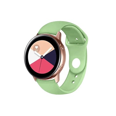Mey İthalat®  Watch 20mm Klasik Kordon - Açık Yeşil