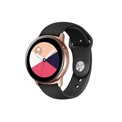 Mey İthalat®  Watch 20mm Klasik Kordon - Siyah