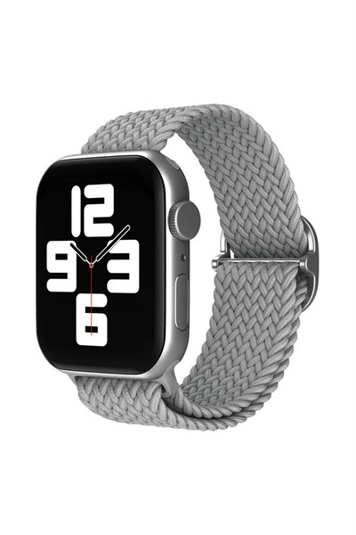 Mey İthalat®  Watch 20mm Star Kordon - Gri