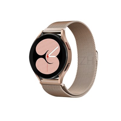 Mey İthalat®  Watch 22mm Metal Mıknatıslı Kordon - Bakır