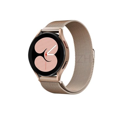 Mey İthalat®  Watch 22mm Metal Mıknatıslı Kordon - Bakır