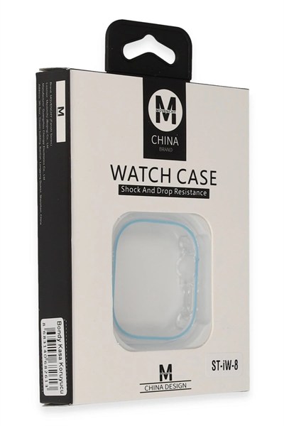 Mey İthalat®  Watch 45mm Bondy Kasa Koruyucu - Sierra Blue