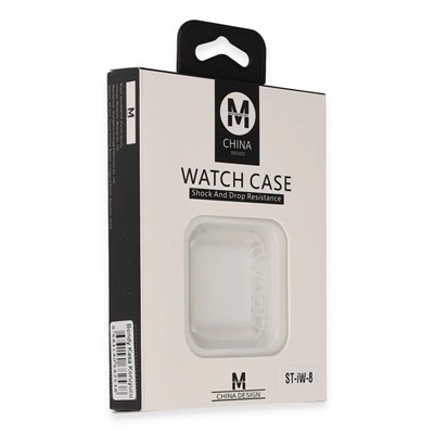 Mey İthalat®  Watch 45mm Bondy Kasa Koruyucu - Beyaz