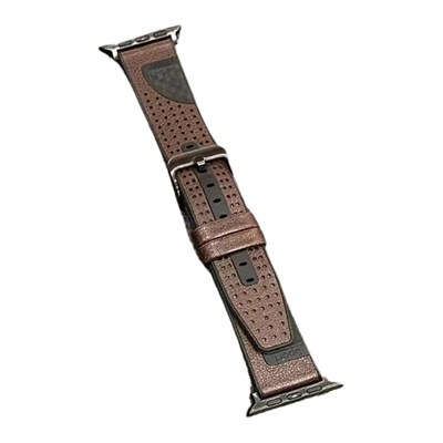 Mey İthalat®  Watch 45mm Buff Deri Kordon - Kahverengi