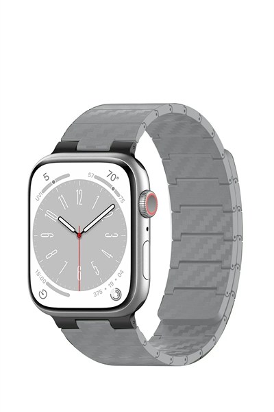 Mey İthalat®  Watch 45mm Carbon Steel Kordon - Yıldız Işığı