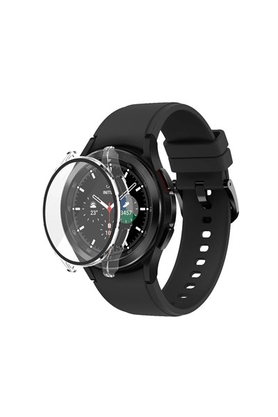 Mey İthalat®  Watch 5 44mm Wall Camlı Kasa Ekran Koruyucu - Şeffaf