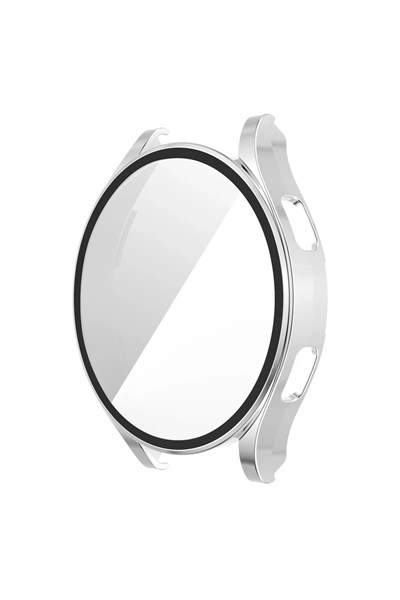 Mey İthalat®  Watch 5 44mm Wall Camlı Kasa Ekran Koruyucu - Gümüş
