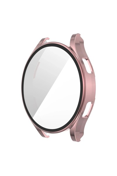 Mey İthalat®  Watch 5 44mm Wall Camlı Kasa Ekran Koruyucu - Rose Gold