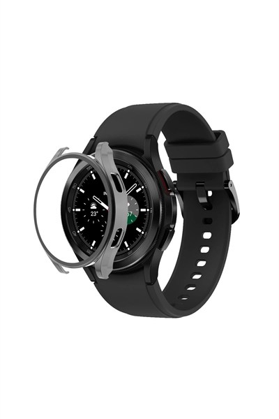Mey İthalat®  Watch 5 Pro 45mm Wall Camlı Kasa Ekran Koruyucu - Uzay Grisi
