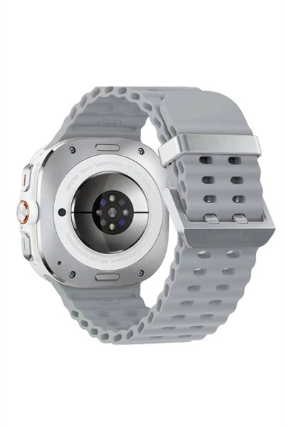Mey İthalat®  Watch 7 Ultra KR417 Rug Silikon Kordon - Gri