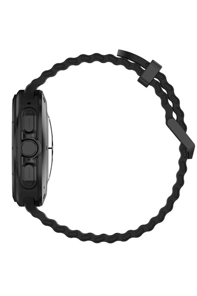 Mey İthalat®  Watch 7 Ultra KR417 Rug Silikon Kordon - Lacivert
