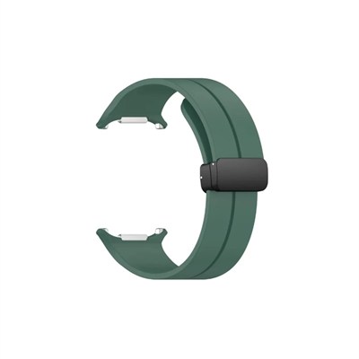 Mey İthalat®  Watch 7 Ultra KR418 Tender Silikon Kordon - Koyu Yeşil