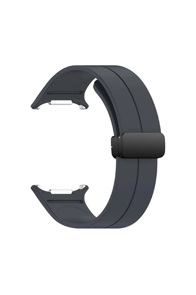 Mey İthalat®  Watch 7 Ultra KR418 Tender Silikon Kordon - Gri