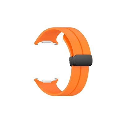 Mey İthalat®  Watch 7 Ultra KR418 Tender Silikon Kordon - Turuncu