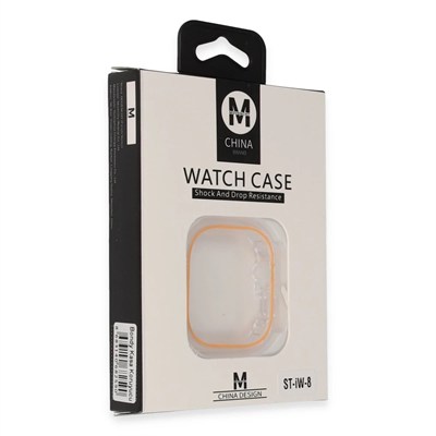 Mey İthalat®  Watch Ultra 49mm Bondy Kasa Koruyucu - Turuncu