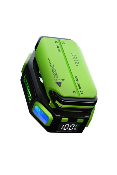 Mey İthalat®  X111 RGB Radyatör Telefon Soğutucu Fan - Siyah