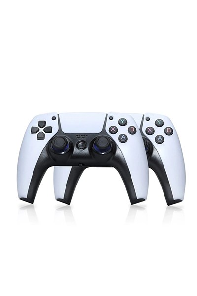 Mey İthalat®  Y5 64GB Android Dual Pad 4K Game Stick - Beyaz