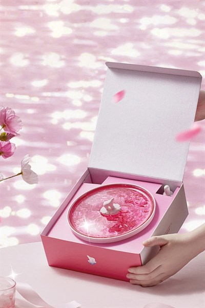 Mey İthalat®  Z5 Arktik Okyanus Temalı BT Kablosuz Hoparlör - Pembe