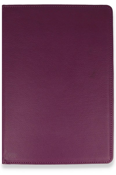 Mey İthalat®  iPad 10.2 (7.nesil) Kılıf 360 Tablet Deri Kılıf - Mürdüm