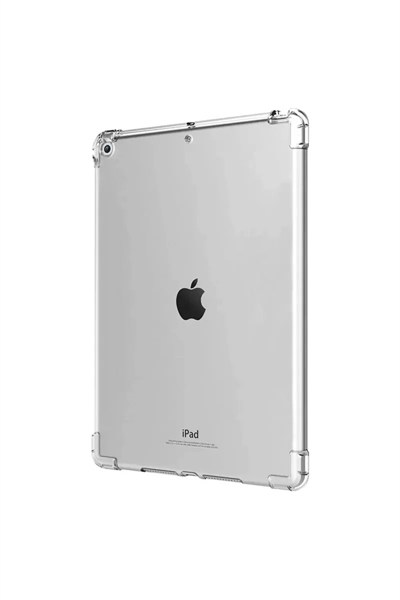 Mey İthalat®  iPad 10.2 (7.nesil) Kılıf Anti Shock Tablet Silikon - Şeffaf