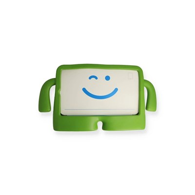 Mey İthalat®  iPad 10.2 (7.nesil) Kılıf Karakter Tablet Silikon - Yeşil