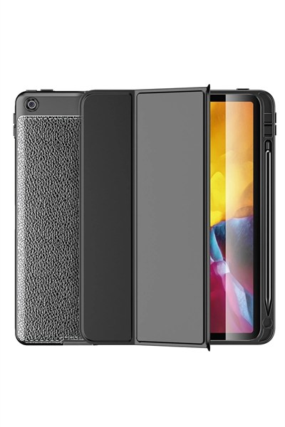 Mey İthalat®  iPad 10.2 (7.nesil) Kılıf Tablet Focus Silikon - Siyah