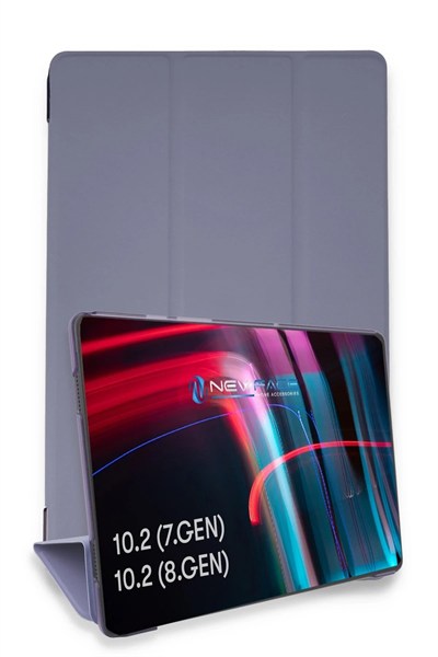 Mey İthalat®  iPad 10.2 (7.nesil) Kılıf Tablet Smart Kılıf - Lila