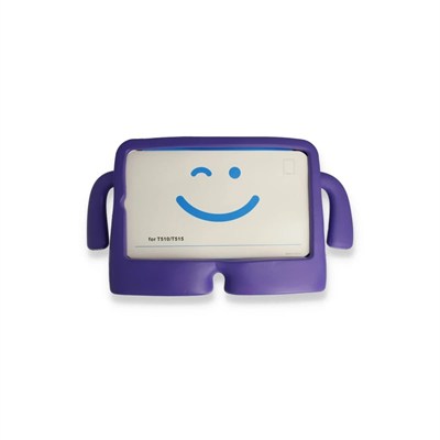 Mey İthalat®  iPad 2022 10.9 (10.nesil) Kılıf Karakter Tablet Silikon - Mor