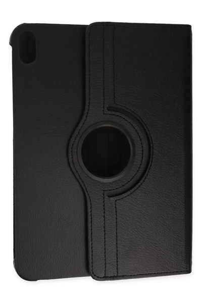 Mey İthalat®  iPad 2022 10.9 (10.nesil) Kılıf 360 Tablet Deri Kılıf - Siyah