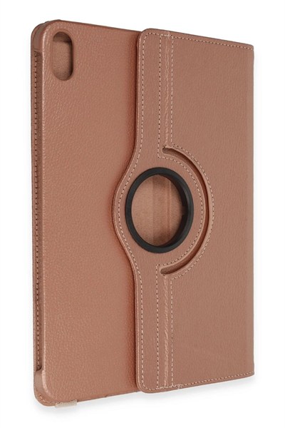 Mey İthalat®  iPad 2022 10.9 (10.nesil) Kılıf 360 Tablet Deri Kılıf - Rose Gold