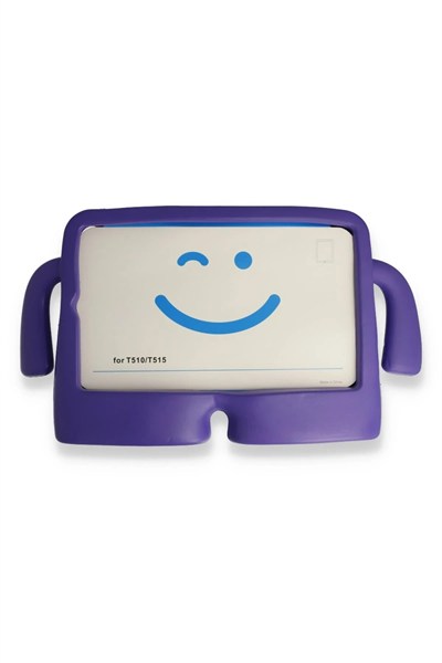 Mey İthalat®  iPad 2022 10.9 (10.nesil) Kılıf Karakter Tablet Silikon - Mor