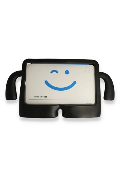 Mey İthalat®  iPad 2022 10.9 (10.nesil) Kılıf Karakter Tablet Silikon - Siyah