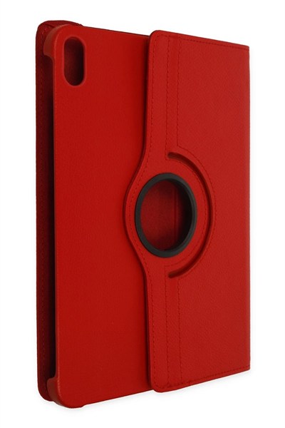 Mey İthalat®  iPad 2022 10.9 (10.nesil) Kılıf 360 Tablet Deri Kılıf - Kırmızı