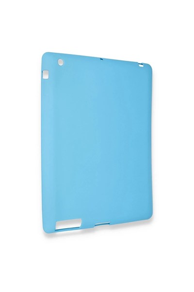 Mey İthalat®  iPad 4 9.7 Kılıf Evo Tablet Silikon - Mavi