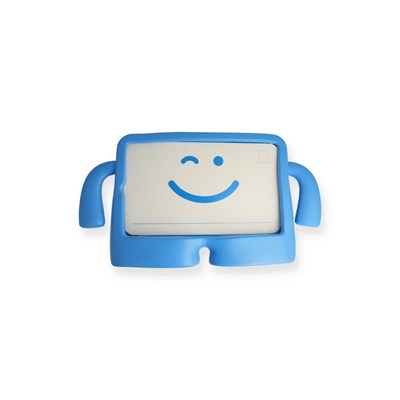 Mey İthalat®  iPad 4 9.7 Kılıf Karakter Tablet Silikon - Mavi