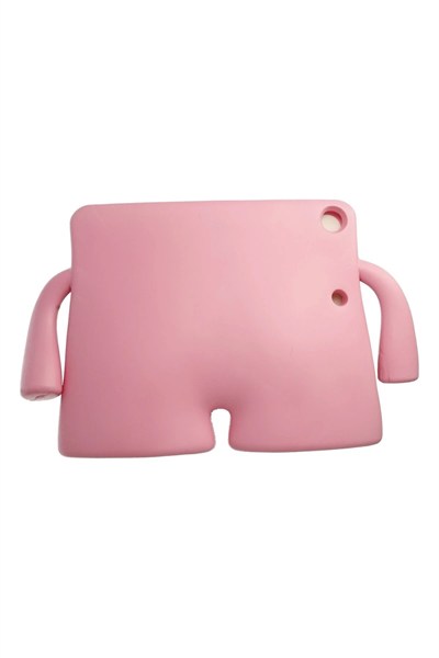 Mey İthalat®  iPad 4 9.7 Kılıf Karakter Tablet Silikon - Açık Pembe