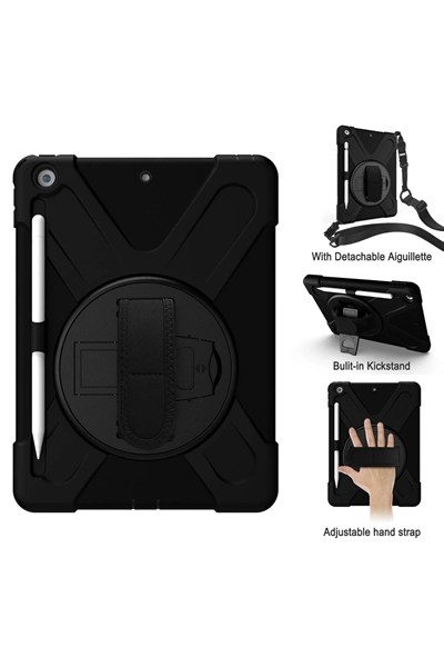 Mey İthalat®  iPad 5 Air 9.7 Kılıf Amazing Tablet Kapak - Siyah