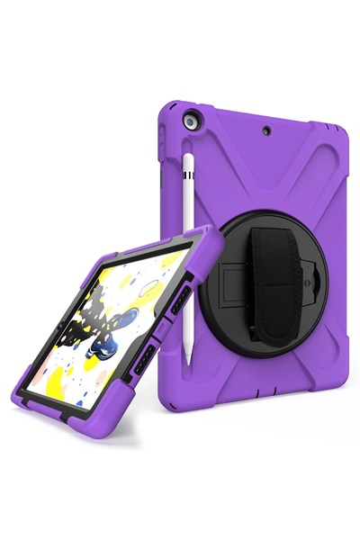 Mey İthalat®  iPad 5 Air 9.7 Kılıf Amazing Tablet Kapak - Mor