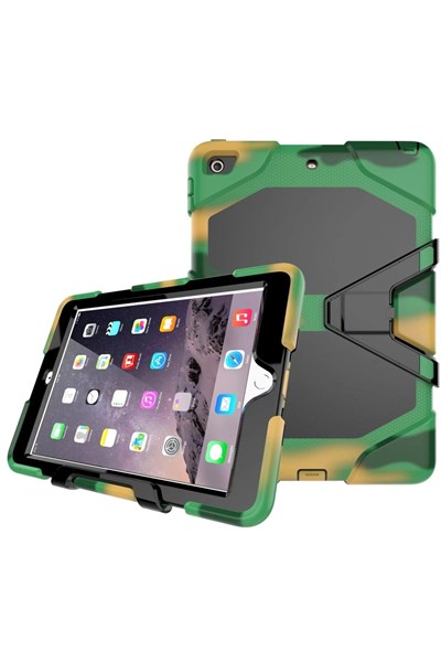 Mey İthalat®  iPad 5 Air 9.7 Kılıf Griffin Tablet Kapak - Kamuflaj