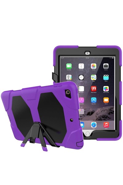 Mey İthalat®  iPad 5 Air 9.7 Kılıf Griffin Tablet Kapak - Mor