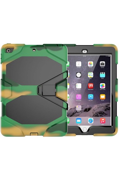Mey İthalat®  iPad 5 Air 9.7 Kılıf Griffin Tablet Kapak - Kamuflaj