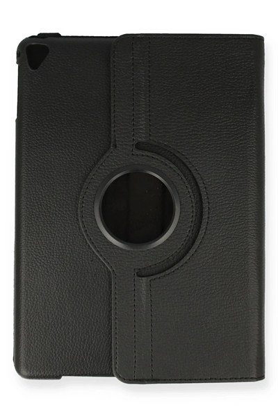 Mey İthalat®  iPad 9.7 (2018) Kılıf 360 Tablet Deri Kılıf - Siyah