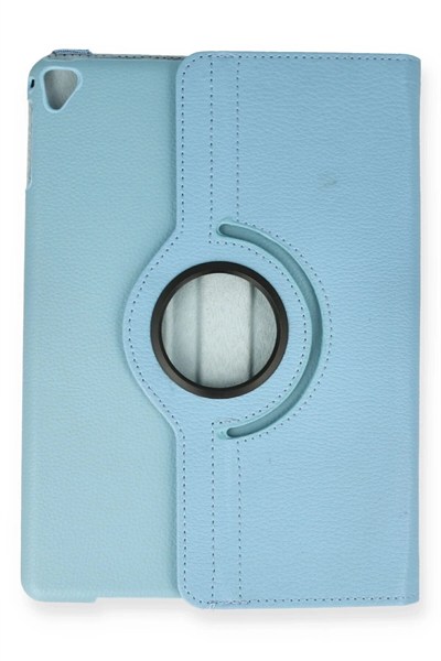Mey İthalat®  iPad 9.7 (2018) Kılıf 360 Tablet Deri Kılıf - Turkuaz