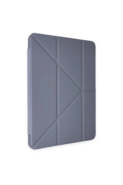 Mey İthalat®  iPad Air 4 10.9 Kılıf Kalemlikli Mars Tablet Kılıfı - Lavender