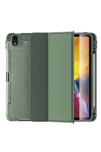 Mey İthalat®  iPad Air 4 10.9 Kılıf Tablet Focus Silikon - Yeşil